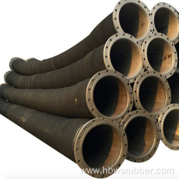 flexible water pump mud suction dredging discharge hose